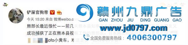 纳尼?ofo小黄车和熊本部长在一起啦?!