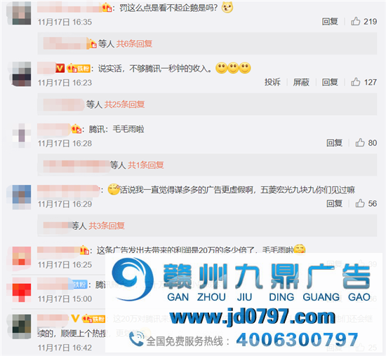 腾讯，被罚了20万！