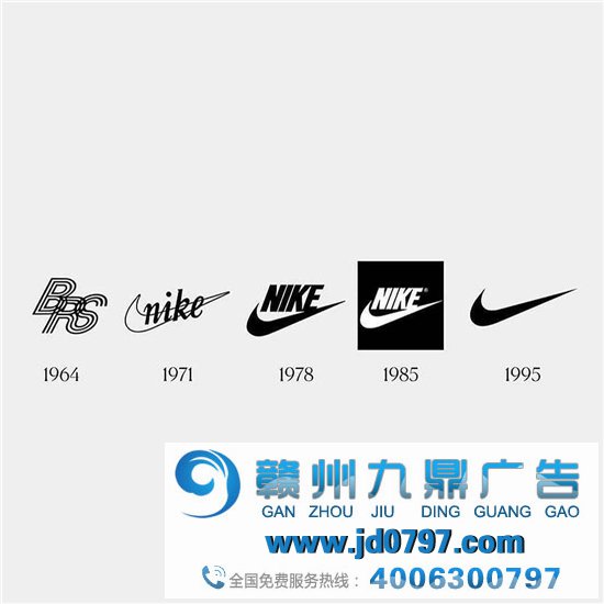 耐克百事匡威等品牌logo进化史，一代不如一代？