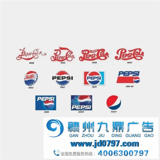耐克百事匡威等品牌logo进化史，一代不如一代？