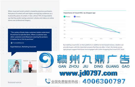 视觉和社交内容对在线销售的影响陈述