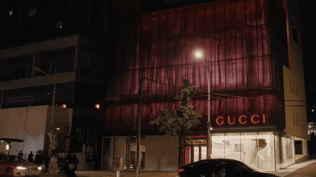Gucci新门店设计大玩科技！太酷了！